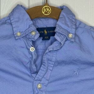 Ralph Lauren Kids Light Blue Button Down Shirt